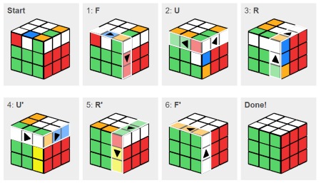 rubik app calculator solution